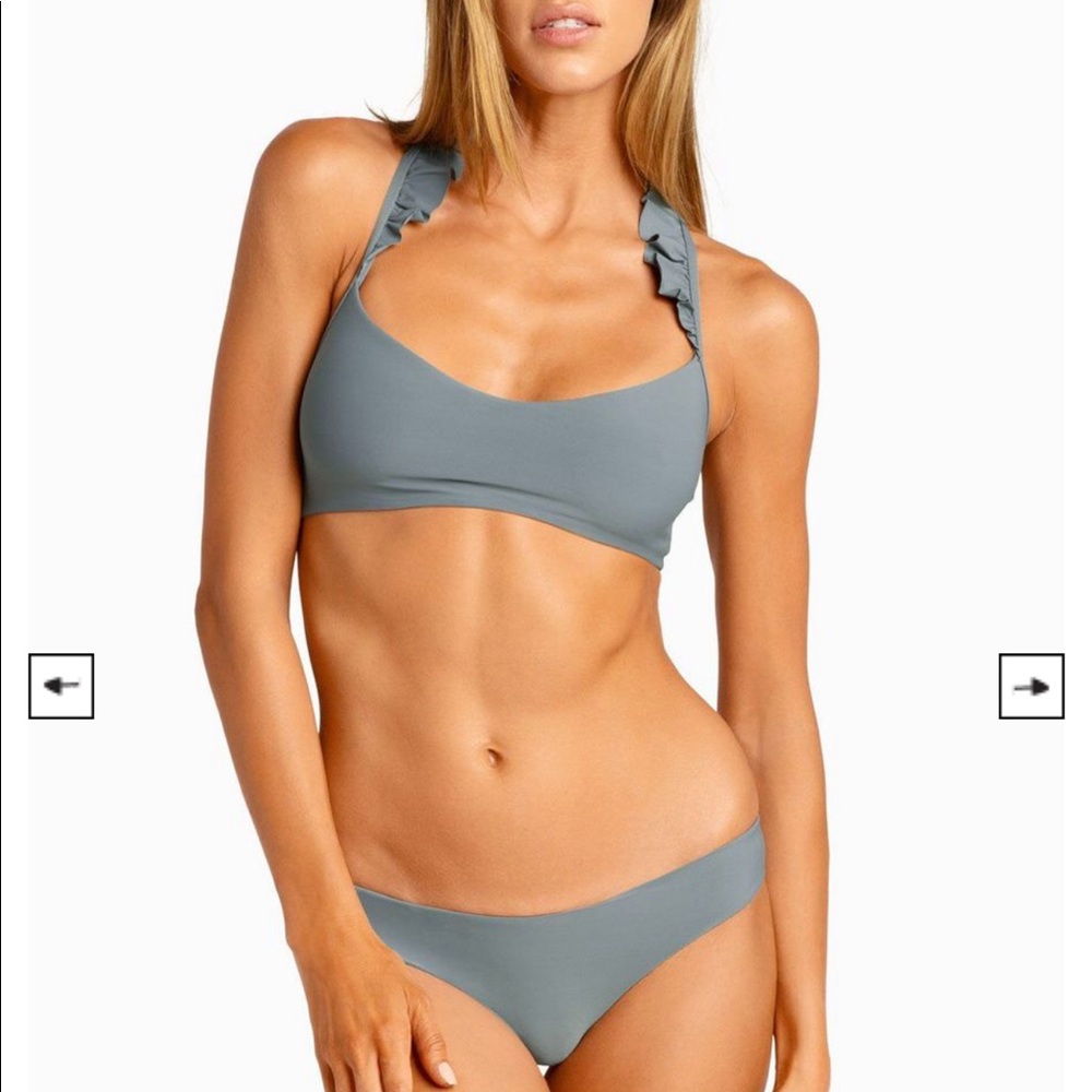 Boys + Arrows Wilma Top Slate Size S